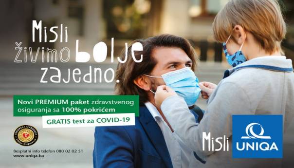 UNIQA poklanja test na COVID-19