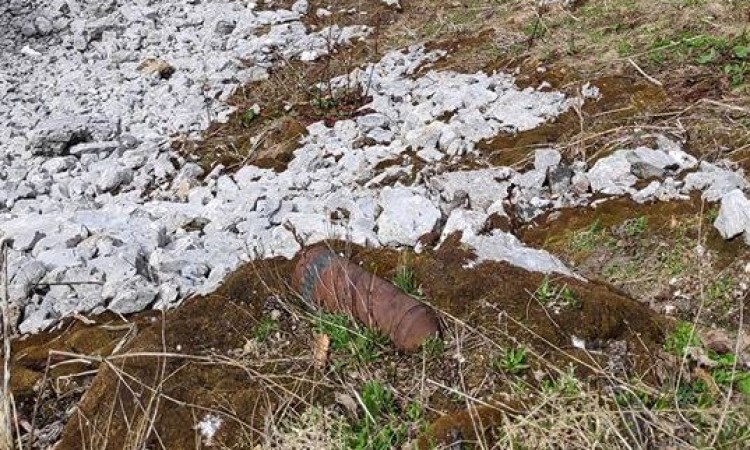 Uništavanje eksplozivnih sredstava na Treskavici