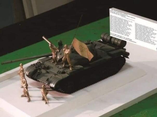 Uništeni tenk agresora postaje dio spomenika sarajevskim specijalcima