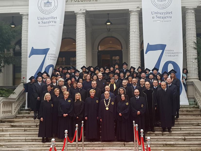 Univerzitet u Sarajevu promovira 62 doktora nauka