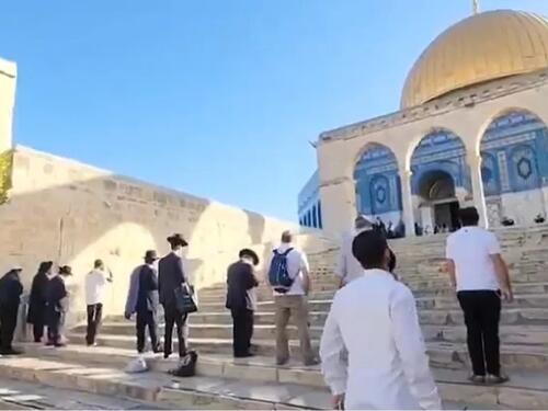 Upad izraelskih doseljenika u Al-Aqsu: Izvodili obrede dok ih je štitila vojska