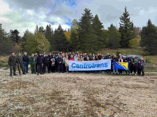 Uposlenici Centrotransa u akciji - 1.200 novih sadnica na Igmanu