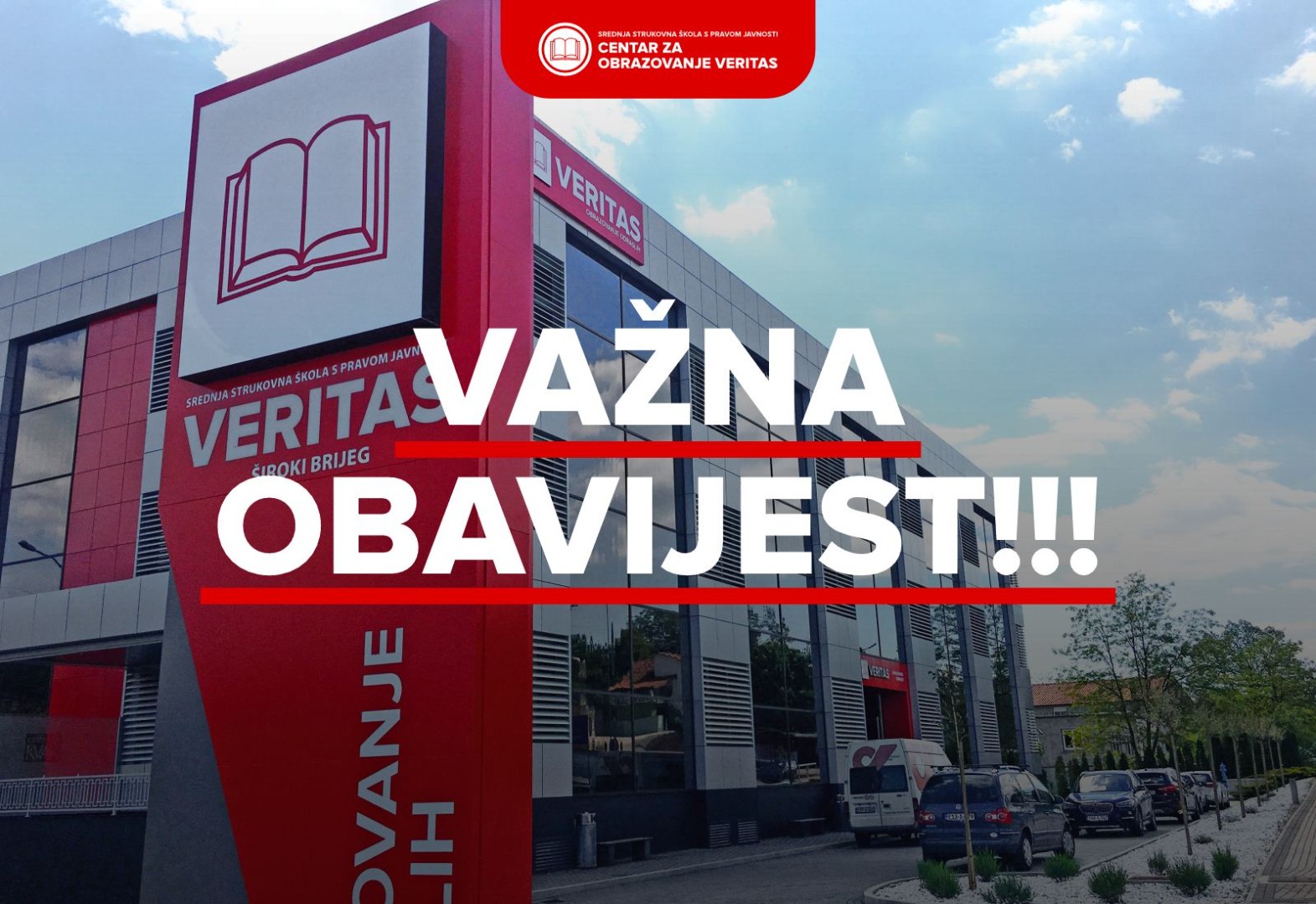 Upozorenje Centra za obrazovanje Veritas Široki Brijeg: Ne nasjedajte!