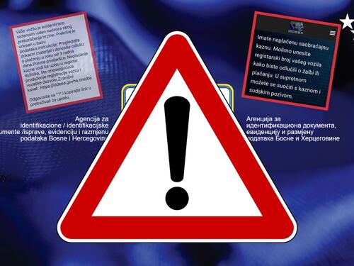 Upozorenje građanima: Lažne poruke o saobraćajnim kaznama, ne nasjedajte