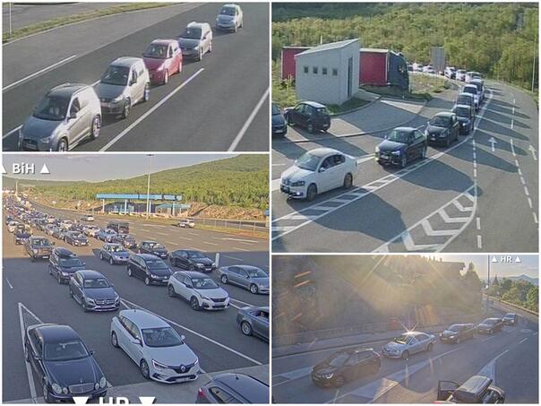 Upozorenje za vozače: Velike gužve na više graničnih prijelaza u BiH