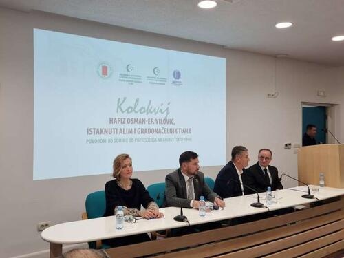 Upriličen kolokvij 'Hafiz Osman-ef. Vilović, istaknuti alim i gradonačelnik Tuzle'