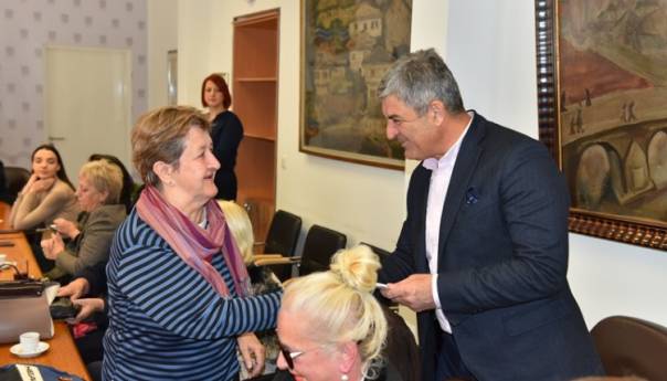 Upriličen prijem za boračke porodice povodom pravoslavnog Božića