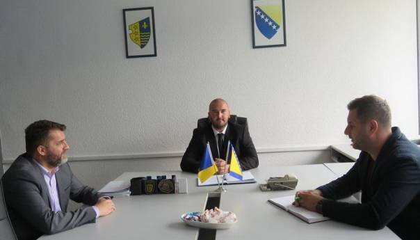 Upriličen prijem za ministra unutrašnjih poslova KS
