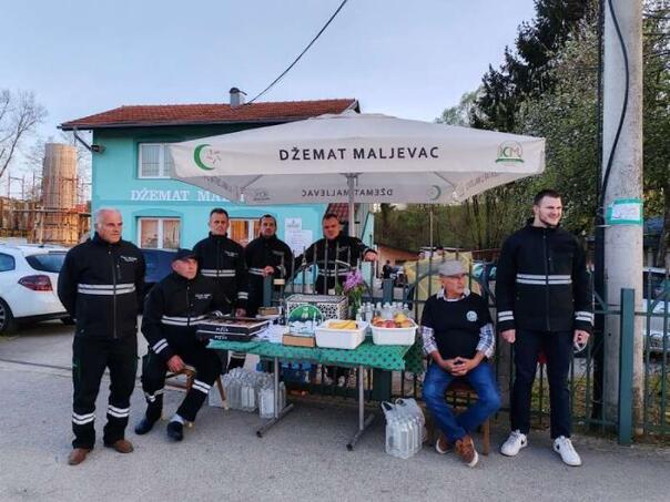 Upriličen zajednički iftar u džematu Maljevac u Hrvatskoj