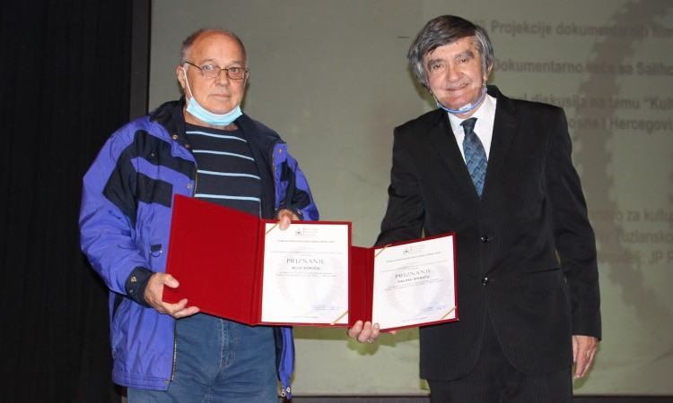 Upriličeno dokumentarno veče s doajenom bh. novinarstva Salihom Brkićem