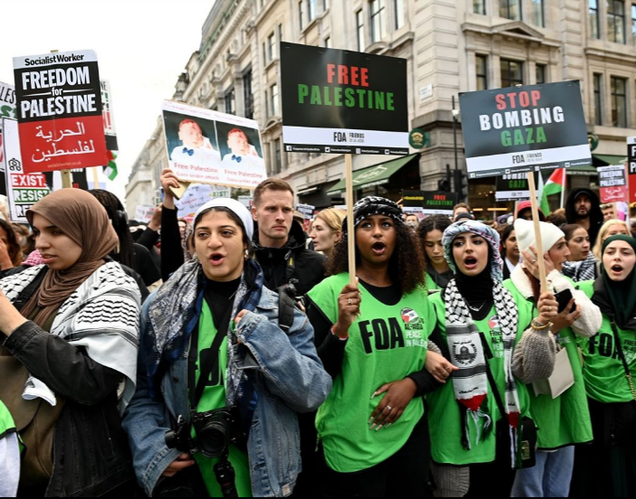 Uprkos upozorenjima hiljade ljudi na skupu podrške Palestini u Londonu
