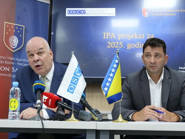 Ured za borbu protiv korupcije KS i OSCE pokrenuli novi IPA projekt za 2025.