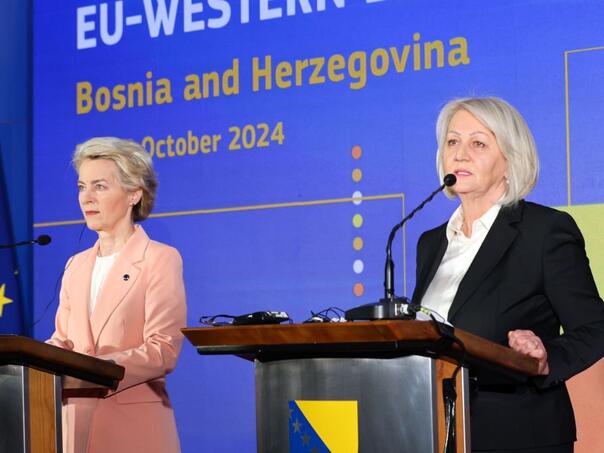 Ursula von der Leyen: BiH stoji na pragu EU