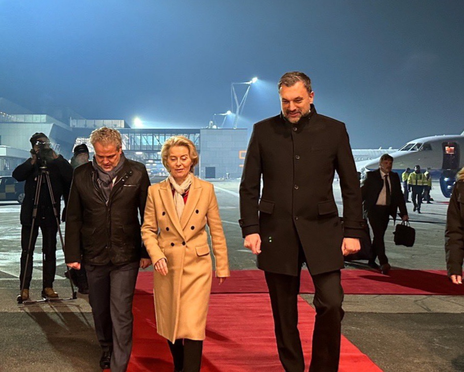 Ursula von der Leyen doputovala u Sarajevo