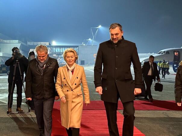 Ursula von der Leyen doputovala u Sarajevo