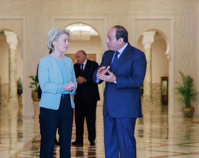 Ursula von der Leyen protivi se 'prisilnom raseljavanju' Palestinaca