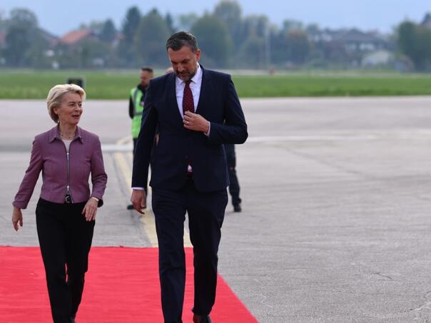 Ursula von der Leyen stigla u Sarajevo