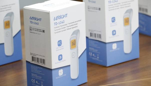 Uručena donacija od 60 beskontaktnih toplomjera za vrtiće i socijalne ustanove