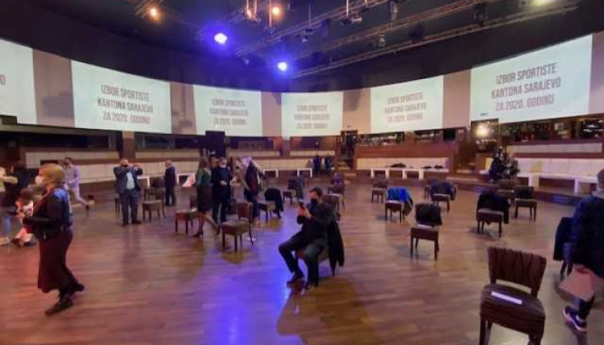Uručena priznanja najboljim sportistima Kantona Sarajevo za 2020. godinu