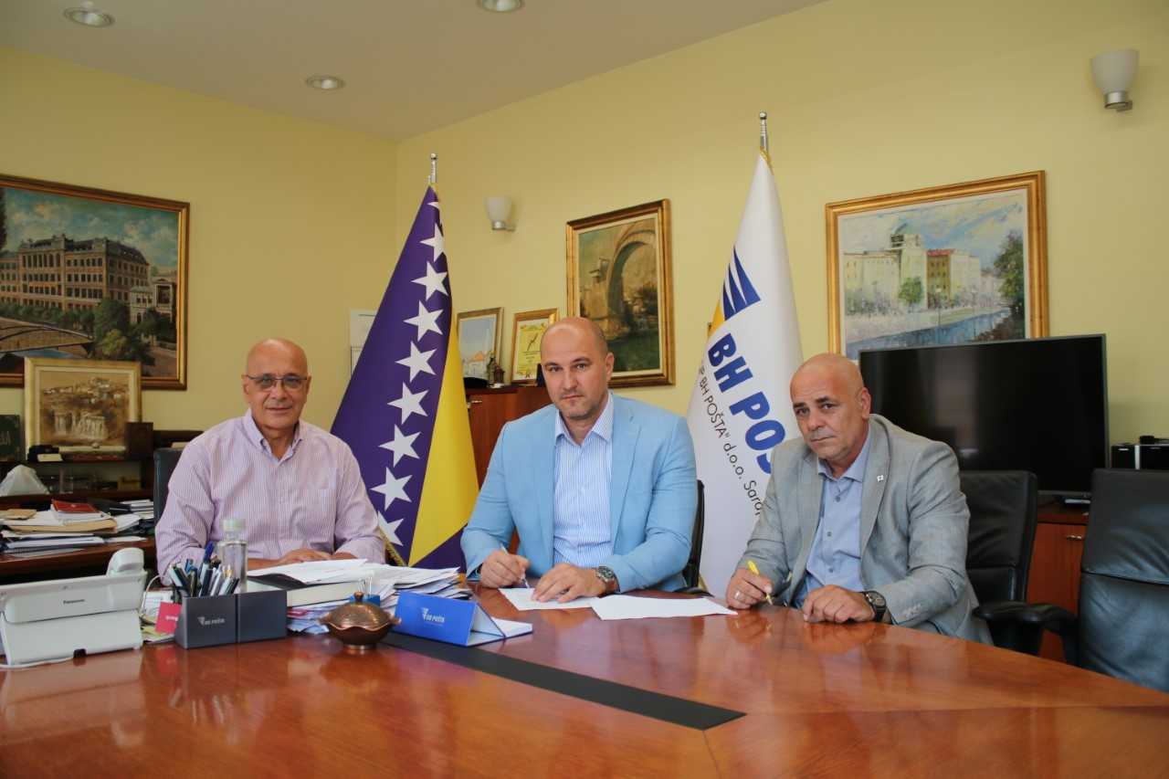 Usaglašen novi Kolektivni ugovor između Uprave i Sindikata BH Pošte