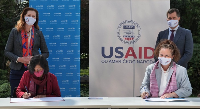 USAID i UNICEF: 4,8 miliona dolara za oporavak BiH od posljedica COVID-19
