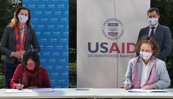 USAID i UNICEF: 4,8 miliona dolara za oporavak BiH od posljedica COVID-19