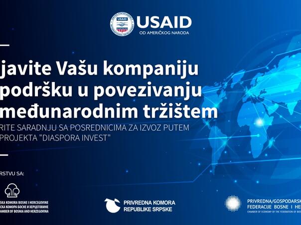USAID: Povezujemo domaće kompanije s posrednicima za izvoz iz dijaspore