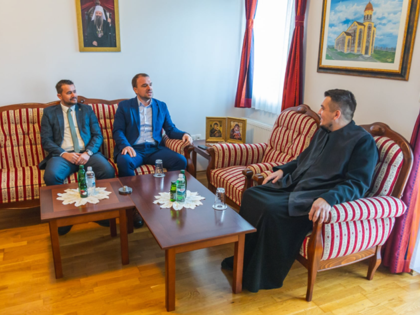 USK jača međuvjersku saradnju: Sastanak ministara s parohom Milinovićem