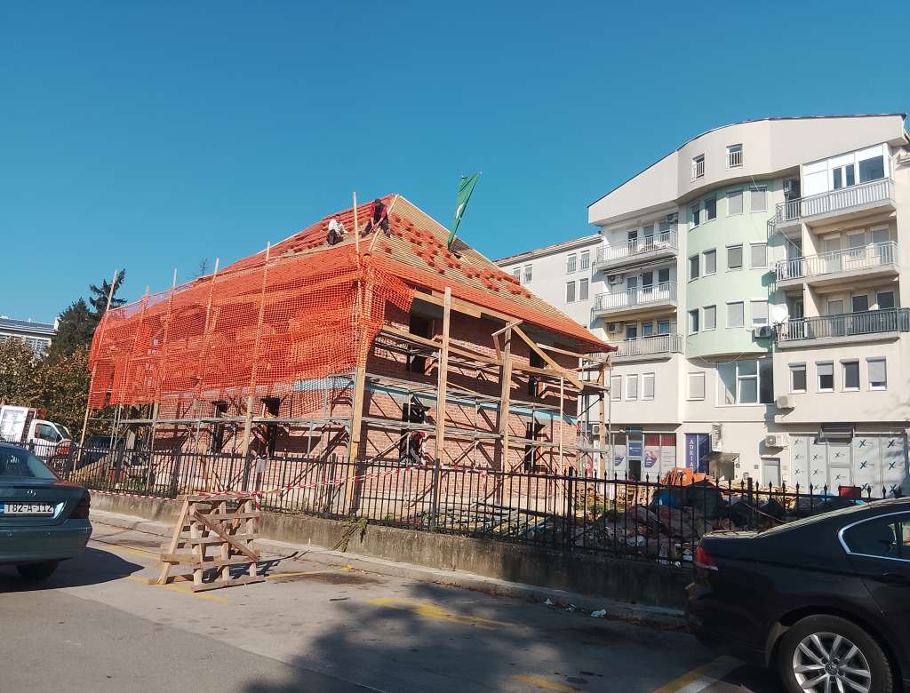 Uskoro se završava prva faze rekonstrukcije Drvene džamije