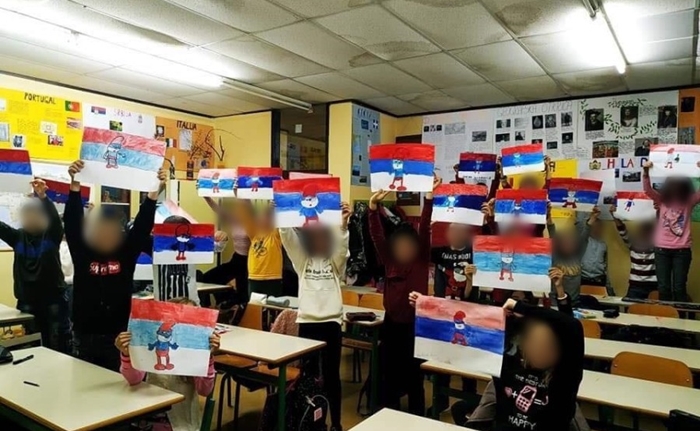 Uslovni otkaz za učiteljicu iz Bara koja je dala đacima da crtaju srpsku zastavu