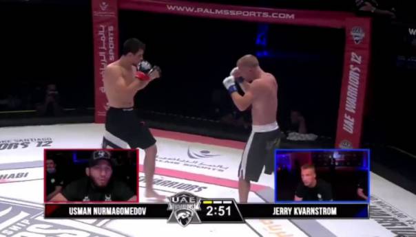 Usman Nurmagomedov uz savjete rođaka Habiba savladao protivnika za 40 sekundi