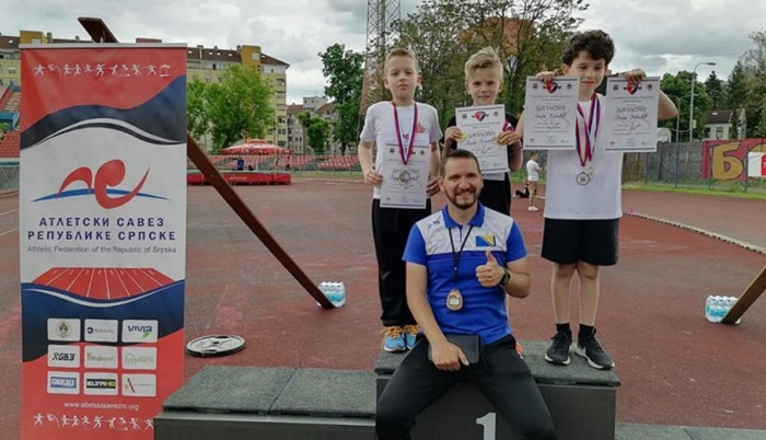 Uspješan nastup mladih atletičara Slobode na mitingu 'Trofej Banja Luke'