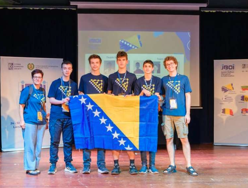 Medalja i pohvala za bh. predstavnike na 18. juniorskoj Balkanijadi iz informatike na Kipru