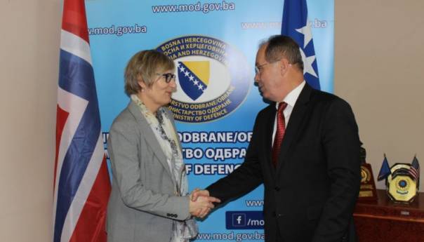 Uspješna saradnja BiH i Norveške u oblasti odbrane