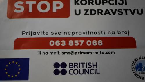 Uspješno realiziran projekt 'SMS-om protiv korupcije'