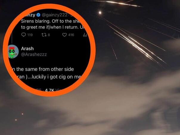 Usred rata pojavila se prepiska Izraelca i Iranca iz skloništa, dirnula je mnoge