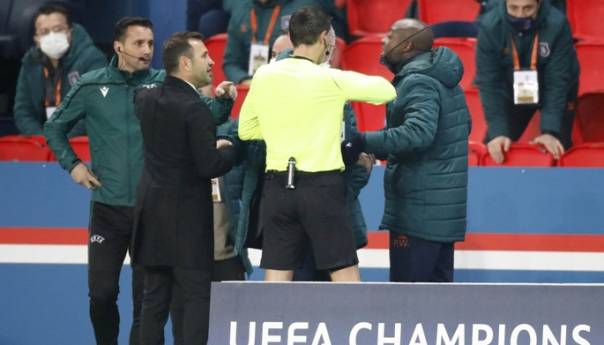 Utakmica PSG - Basaksehir će se nastaviti, ali sa drugim sudijom