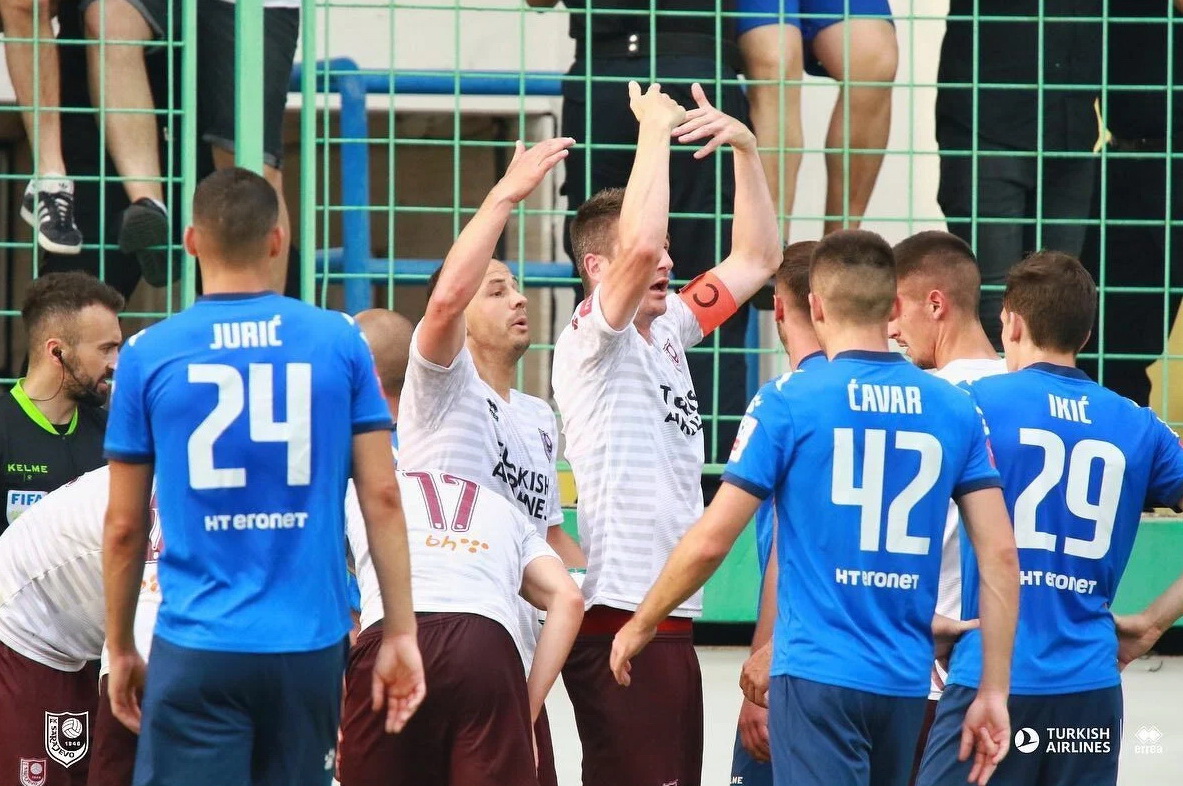Utakmica Širokog Brijega i Sarajeva službeno prekinuta