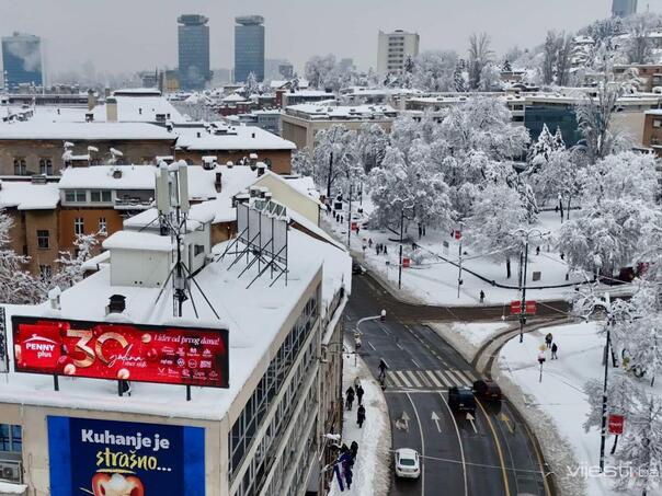 Utorak pretežno oblačan, temperature do 8 stepeni