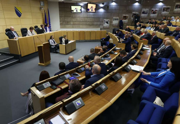 Utvrđen dnevni red današnje sjednice Predstavničkog doma