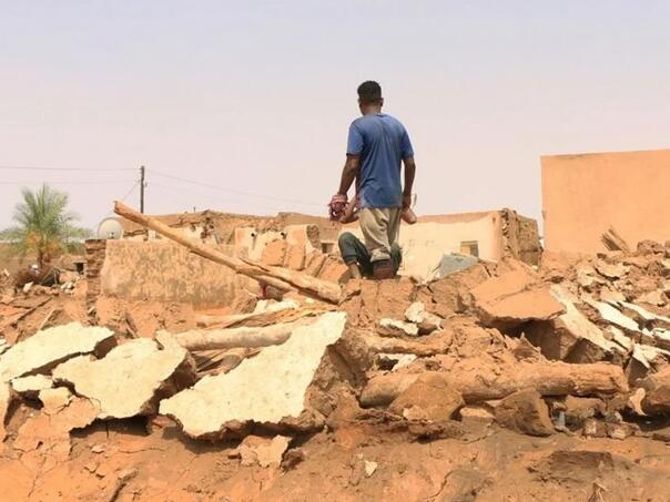 Užas u sudanskom gradu: Glad, izgorjele kuće i prodavnice izbušene mecima