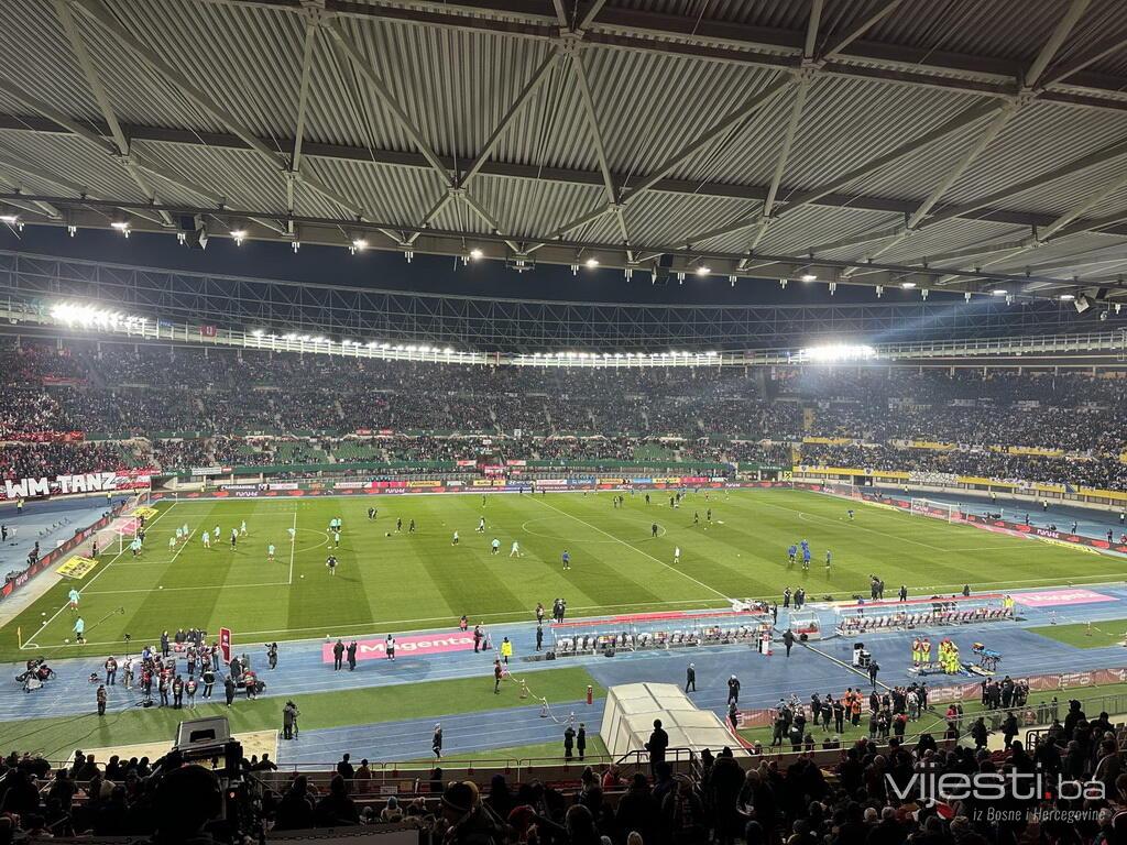 UŽIVO: Austrija - BiH od 20:45, ludnica na Ernst Happelu, Zmajevi u Beču kao kod kuće