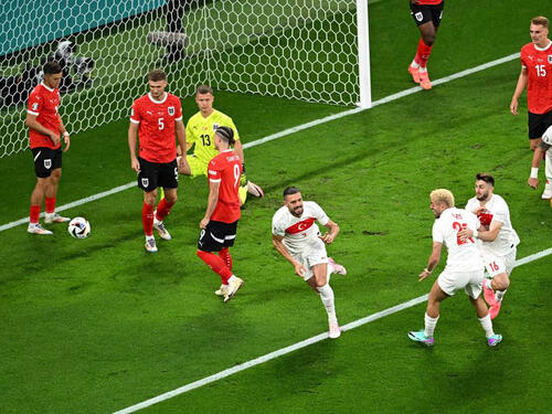 Tok utakmice: Austrija - Turska 1:2