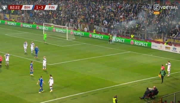BiH - Finska 1:3: Gosti dva puta pogađali s igračem manje