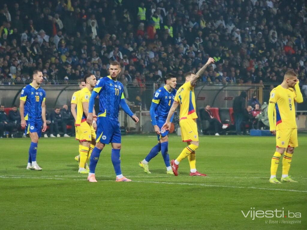 UŽIVO: BiH - Rumunija 0:1, Baždar promašio zicer
