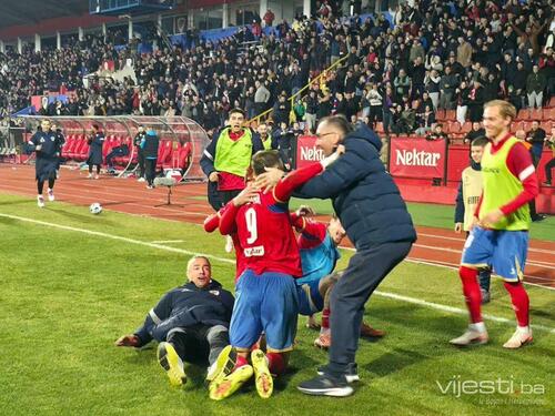 Borac slavio protiv Sarajeva, utakmicu zasjenio fašizam na tribinama