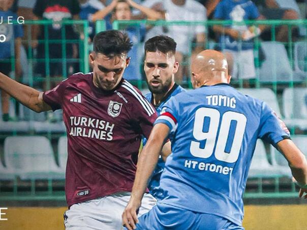 KRAJ: Borac - Željezničar 2:0; Široki - Sarajevo 1:2