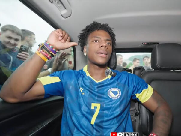 UŽIVO: IShowSpeed je u Sarajevu, pratite stream