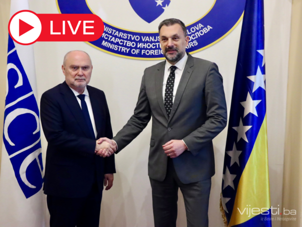 Uživo: Obraćanja šefa OSCE-a i Konakovića