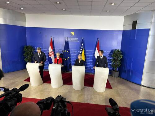 UŽIVO: Obraćanje Leyen, Plenkovića, Ruttea i Krišto